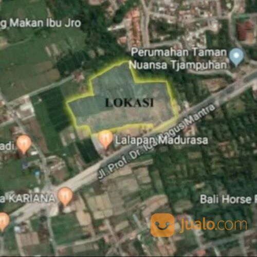 Tanah 2,9111 Ha. Jl. Prof. DR. Ida Bagus Mantra Saba Blahbatuh Gianyar