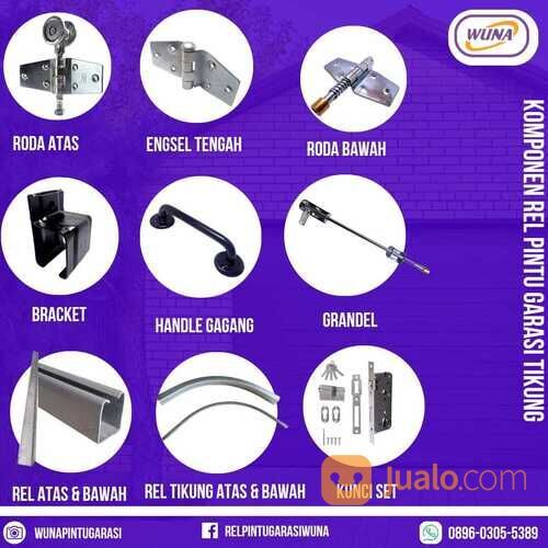 Rel Pintu Dan Aksesoris Pintu Garasi Tikung