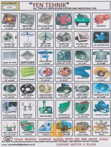 exhaust fan pabrik 8 inch