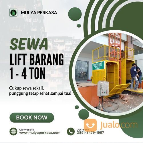 Lift Barang 1-4 Ton Passenger Hoist di Tanjung Jabung Timur - CV Mulya Perkasa 0851 3479 1957