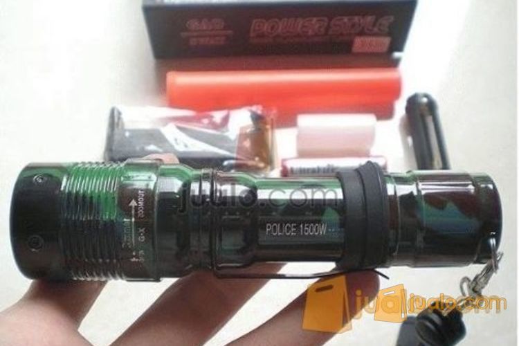 senter Police Zoom Power stlye 1500watt (loreng)