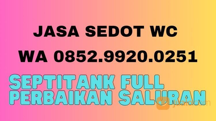 Wa 0856-9619-4177 Sedot Wc Pontianak