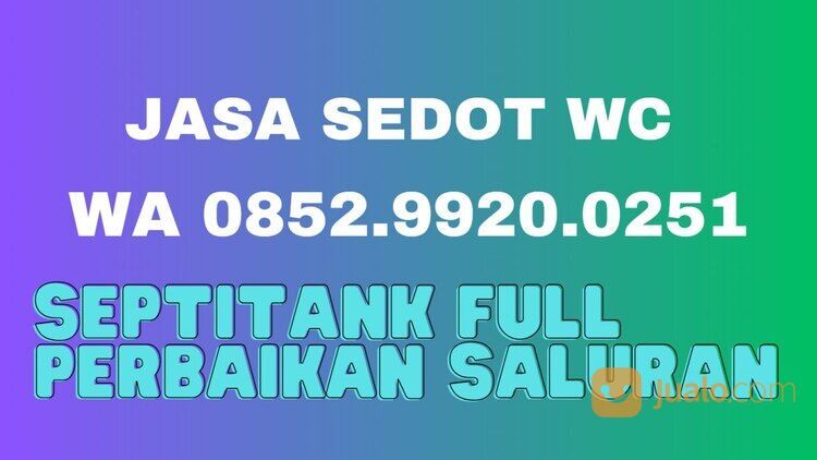 Wa 0856-9619-4177 Sedot Wc Pontianak