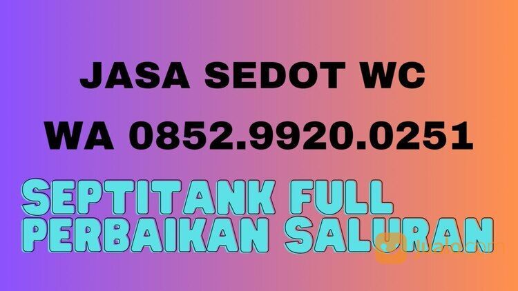 Wa 0856-9619-4177 Sedot Wc Pontianak