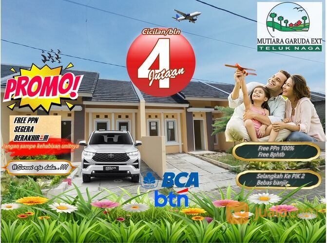 Perumahan Baru Tangerang Untuk Milenial 2025 Siap Huni Cicilan 4jutaan