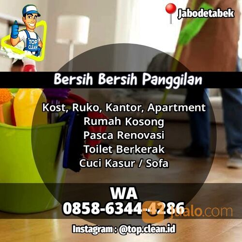 JASA BERSIH BERSIH RUMAH PANGGILAN