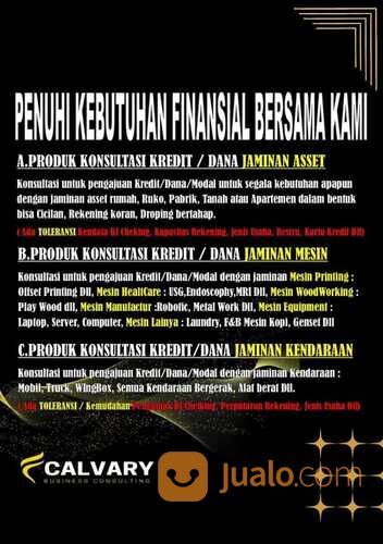 JASA KONSULTAN PEMBIAYAAN MODAL USAHA