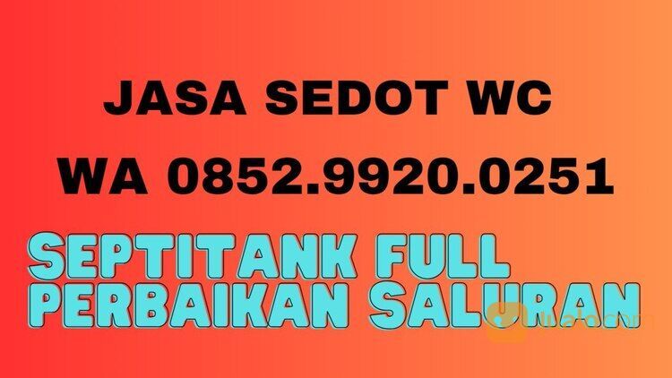 Wa 0856.9619.4177 Harga Jasa Sedot Wc Pontianak