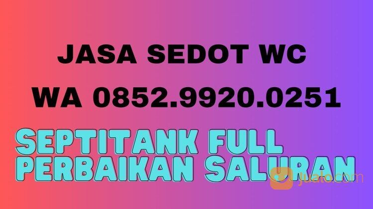 Wa 0856.9619.4177 Harga Jasa Sedot Wc Pontianak