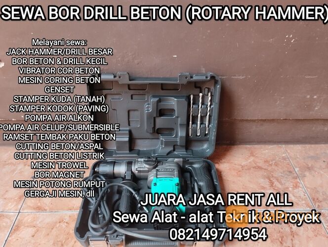 TULUNGAGUNG Sewa Rental Jack Hammer Drill Mesin Bobok Bongkar Bor Beton
