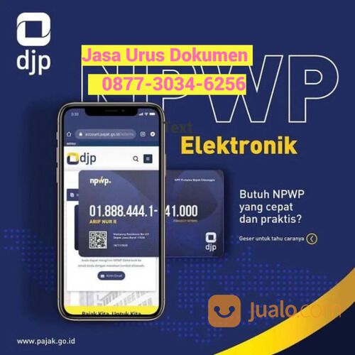 0877- 3034- 6256, Jasa Urus NPWP Sragen,