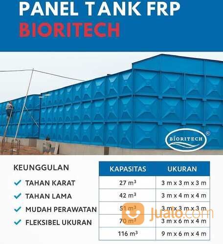 Tangki Air Fiberglass/Tandon Fiberglass/Water Tank Frp/Roof Tank Frp/Panel Tank Frp Bergaransi