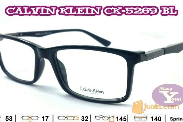 Frame Kacamata Minus/Plus Elegan Pria/Wanita Calvin Klein 5269