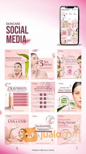 Jasa Kelola Media Sosial & Desain Feed Instagram Mulai 50 Ribuan | Bikin Brand-mu Makin Cuan!