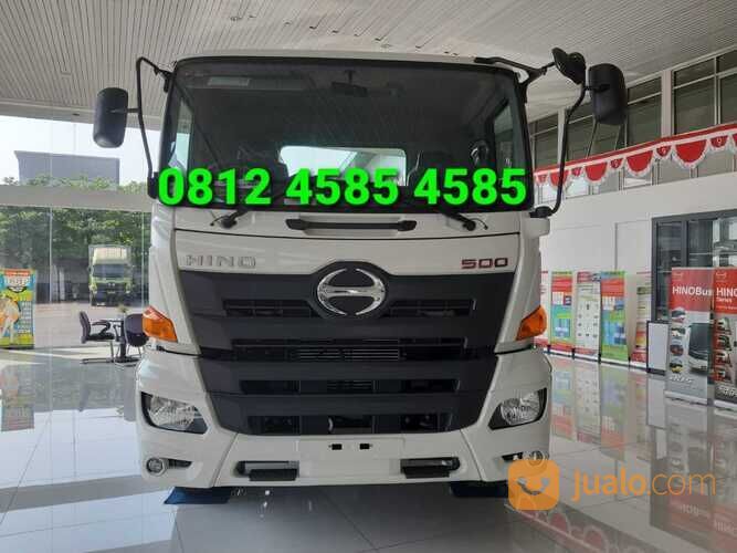 Tronton Tractor Head 6x4 Hino FM 340 TH Trailer Lowbed Lowboy Dolly Prime Mover Truck Logistics