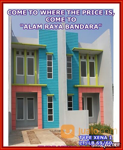 Rumah Baru 2025 Siap Huni Di Alam Raya Bandara Tangerang Dekat Ke Bandara 5 menit sampe