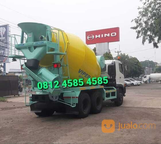 Harga Truk Tronton Lohan Ranger Hino 500 FM 280 JM Truk Mixer Molen Concrete Mixer Truck 7 Kubik