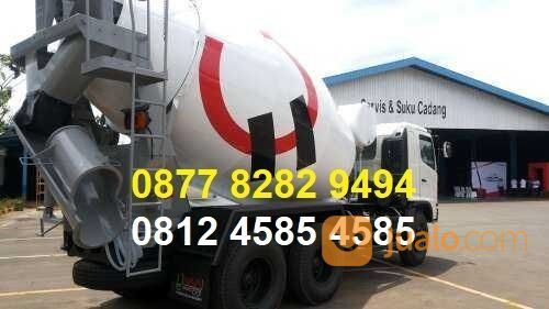 Harga Truk Tronton Lohan Ranger Hino 500 FM 280 JM Truk Mixer Molen Concrete Mixer Truck 7 Kubik