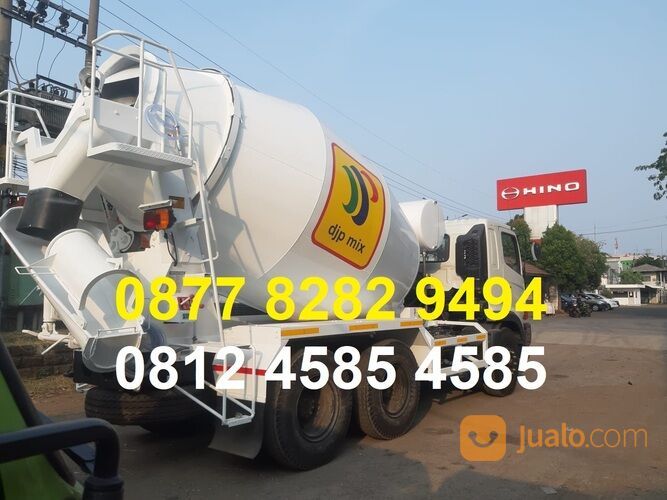 Harga Truk Tronton Lohan Ranger Hino 500 FM 280 JM Truk Mixer Molen Concrete Mixer Truck 7 Kubik