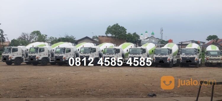 Harga Truk Tronton Lohan Ranger Hino 500 FM 280 JM Truk Mixer Molen Concrete Mixer Truck 7 Kubik