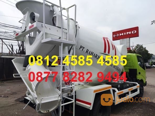 Hino Dutro 136 HDX Truk Minimixer 3 Kubik Truk Molen Beton 3 Kubik Concrete Mixer Truck 3 Kubik