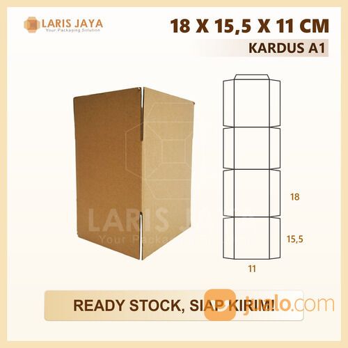 Kardus / Box Packing 18 X 15,5 X 11 Cm