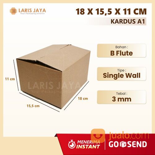 Kardus / Box Packing 18 X 15,5 X 11 Cm