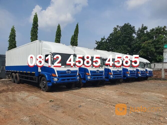 Harga Truk Lohan Ranger Hino 500 FL 260 280 JW Truk Fuso Tronton Box Besi Panjang Bakbesi 10 Roda