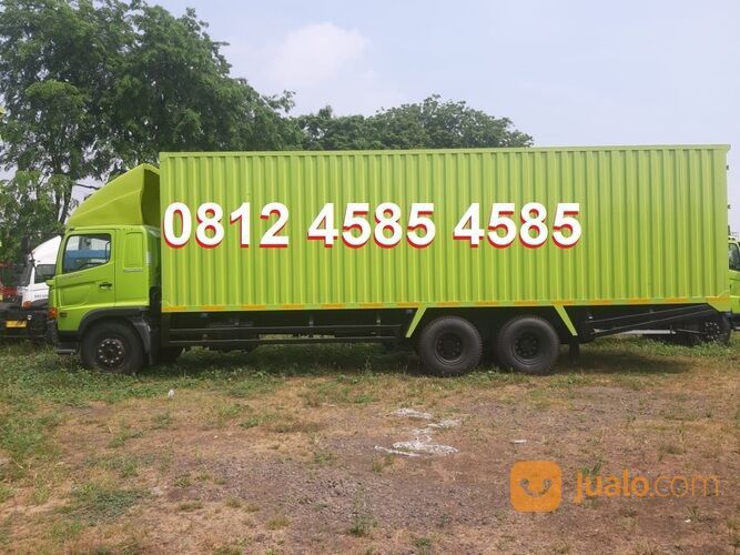 Harga Truk Lohan Ranger Hino 500 FL 260 280 JW Truk Fuso Tronton Box Besi Panjang Bakbesi 10 Roda