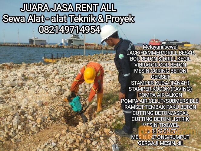 TUBAN Rental Sewa Jack Hammer Drill Besar dan Kecil