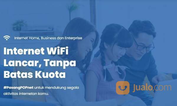 POPnet Internet Tanpa Batas Kuota, Internetnya Orang Kota Bekasi