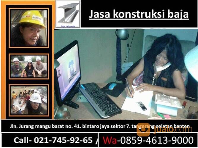 harga jasa konstruksi baja wf