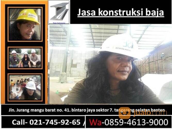 harga jasa konstruksi baja wf