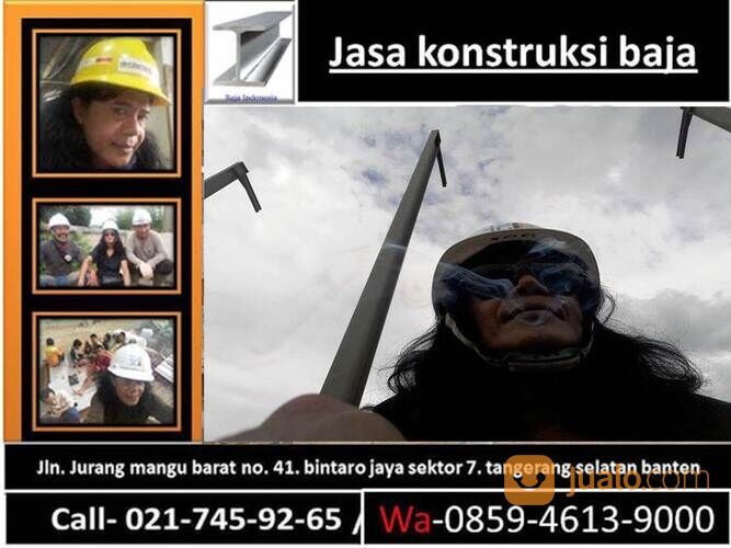 harga jasa konstruksi baja wf