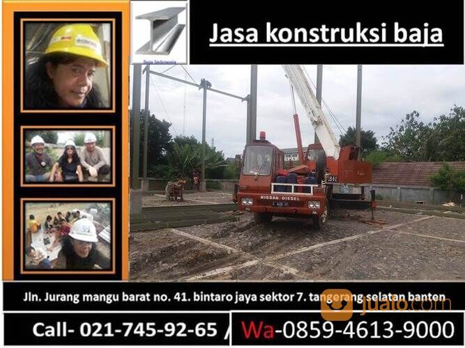 harga jasa konstruksi baja wf