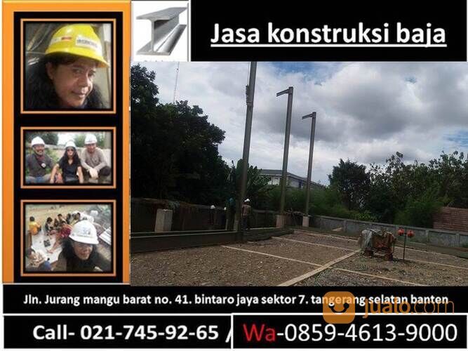 harga jasa konstruksi baja wf