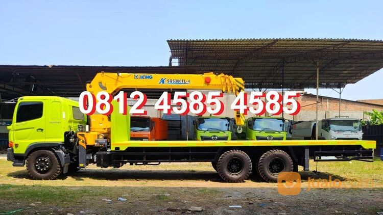 Hino 500 Truck Crane Truck Mounted Crane Lorry Crane Foco Truck Boom Truck Crane Teleskopic Knuckle