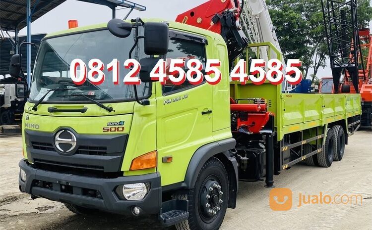 Hino 500 Truck Crane Foco Truck Lorry Crane Boom Truck Mobile Crane Telescopic Knuckle 10 ton 12 ton