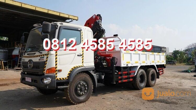 Hino 500 Truck Mobile Mounted Crane Foco Truck Boom Crane 12 ton 15 ton XCMG Tadano Sany Hyva