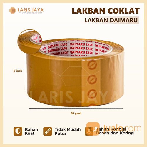 Lakban / Tape Coklat 2 Inch X 90 Yard