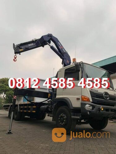 Truck Hino 500 Truck Crane Tadano Hiab Crane Telescopic Knuckle Articulate Foco Truck Mounted Crane