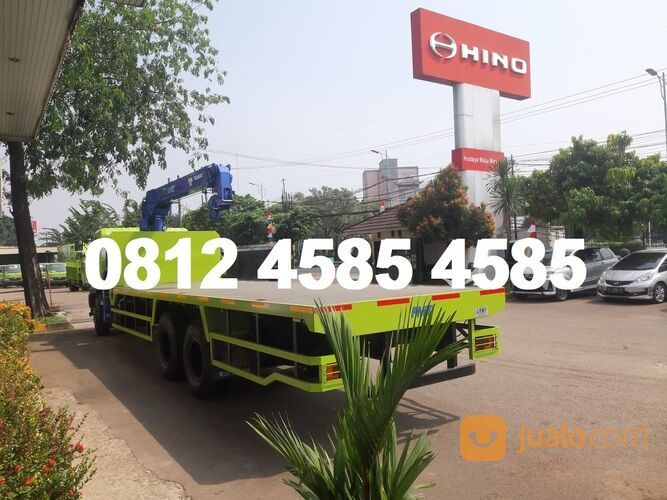 Truck Hino 500 Truck Crane Tadano Hiab Crane Telescopic Knuckle Articulate Foco Truck Mounted Crane