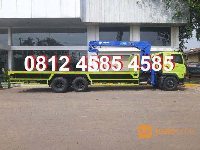 Truck Hino 500 Truck Crane Tadano Hiab Crane Telescopic Knuckle Articulate Foco Truck Mounted Crane