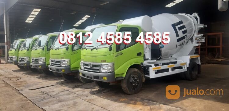 Harga Hino Truck Minimixer 3 Kubik Truk Molen 3 Kubik Concrete Mixer Truck Truk Cor Beton 3 Kubik