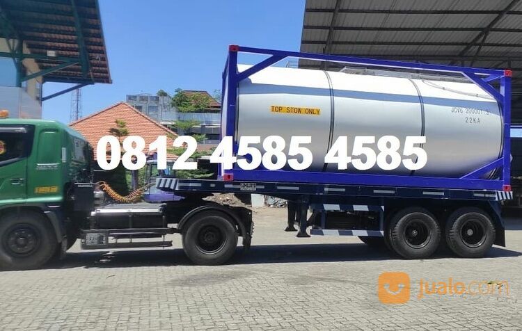 Harga Karoseri Trailer Tractor Head Buntut Trailer Rangka 20 Feet Buntut Trailer Skeleton 2 Axle