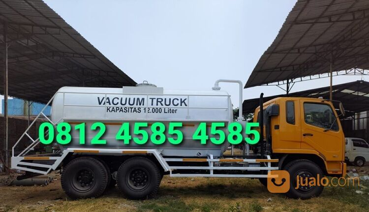 Harga Tangki Truck Vacuum Truck Truk Penyedot Kotoran Limbah Minyak Lumpur 10000 Liter 10 KL