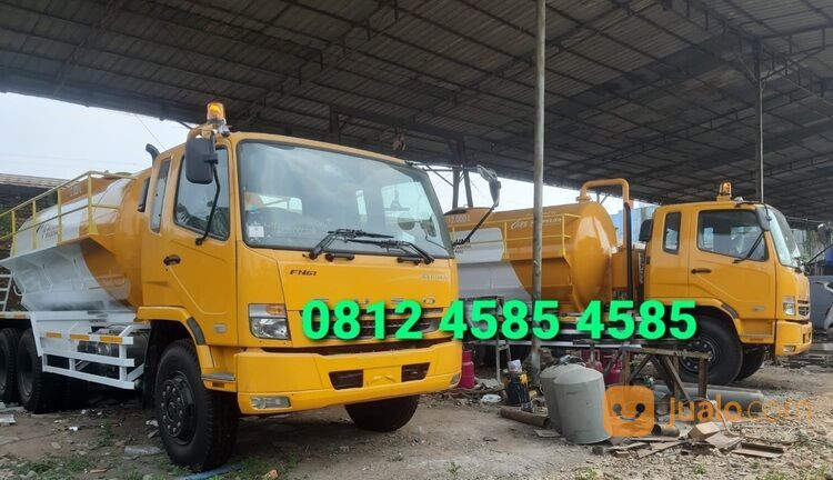 Harga Tangki Truck Vacuum Truck Truk Penyedot Kotoran Limbah Minyak Lumpur 10000 Liter 10 KL