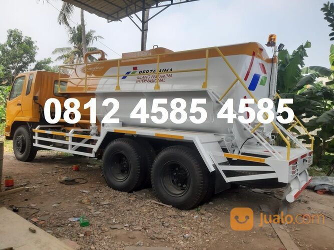 Harga Tangki Truck Vacuum Truck Truk Penyedot Kotoran Limbah Minyak Lumpur 10000 Liter 10 KL