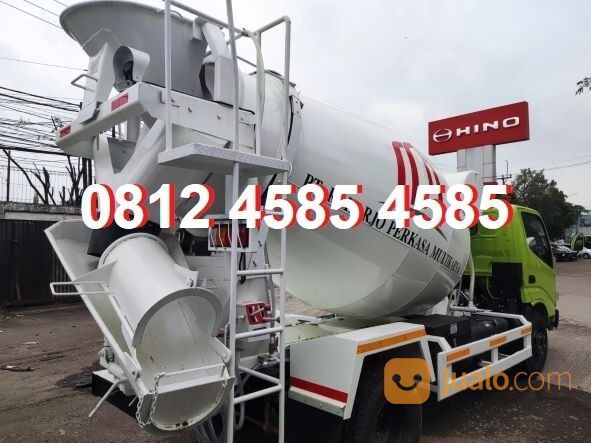 Gentong Truk Mixer Mini 3 Kubik Mobil Molen 3 Kubik Truk Mixer Cor Beton 3 Concrete Mixer Truck
