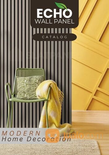 Echo Wood Panel / Wall Panel Dekorasi Dinding PVC Motif Kayu
